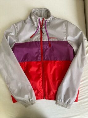 Cotopaxi Teca Vista full zip Colorblock Windbreaker women’s medium